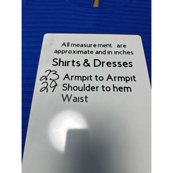 Lane Bryant Womens Blue Ribbed 3/4 Sleeve Top Keyhole Back Sweater Size 18/20 - Picture 10 of 10